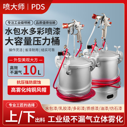 喷大师水包水包砂仿石漆专用喷枪
