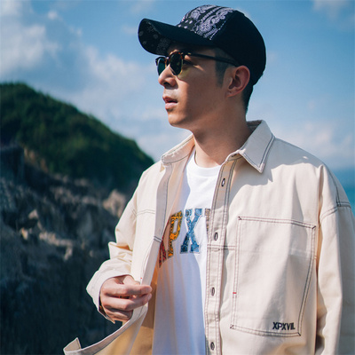 周柏豪XPXBYPUNKHIPPIE尖领长袖