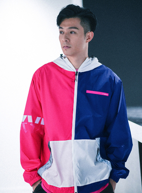 XPX 周柏豪 VIVID CONTRAST TONE 对比双色风衣外套