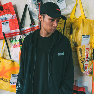 SWEAT PARKER JACKET 军事元 外套 XPX 素燕尾剪裁超长款 周柏豪