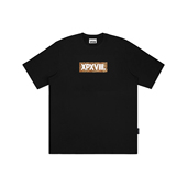 T恤 动物条纹图案团队LOGO短袖 XPX 周柏豪