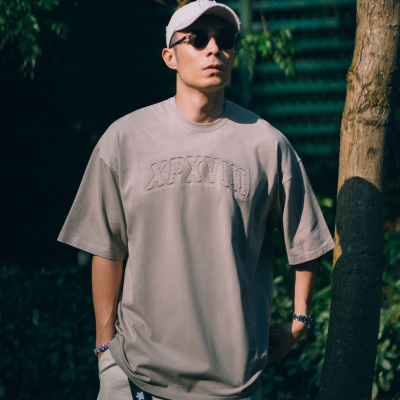 XPXBYPUNKHIPPIE简约设计短袖T恤