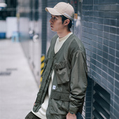 ARMY XPX JACKET多口袋薄夹克 WITH PATCHES 周柏豪MULTI POCKETS