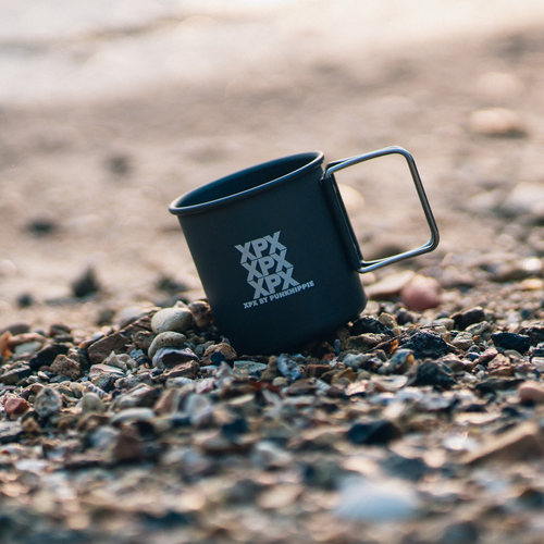 XPX手柄可折叠式露营咖啡杯