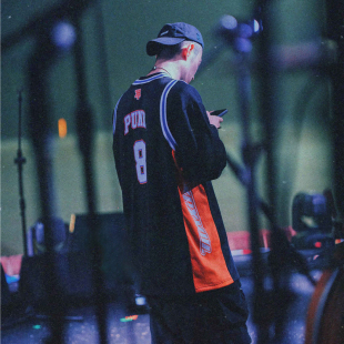 XPX 周柏豪   MULTI COLORS 篮球系列 8号印花网面篮球背心球衣