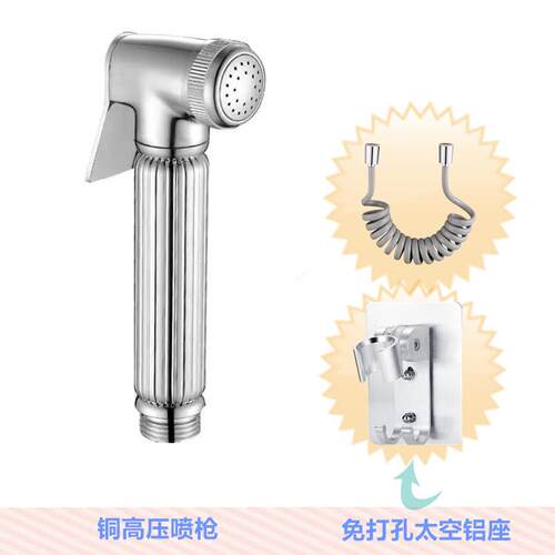 全铜卫生间厕所冲洗器喷枪