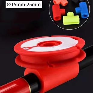 钓鱼竿硅胶主线轴连接器鱼竿卡竿器收线器绕线器收纳盒鱼线圈渔具