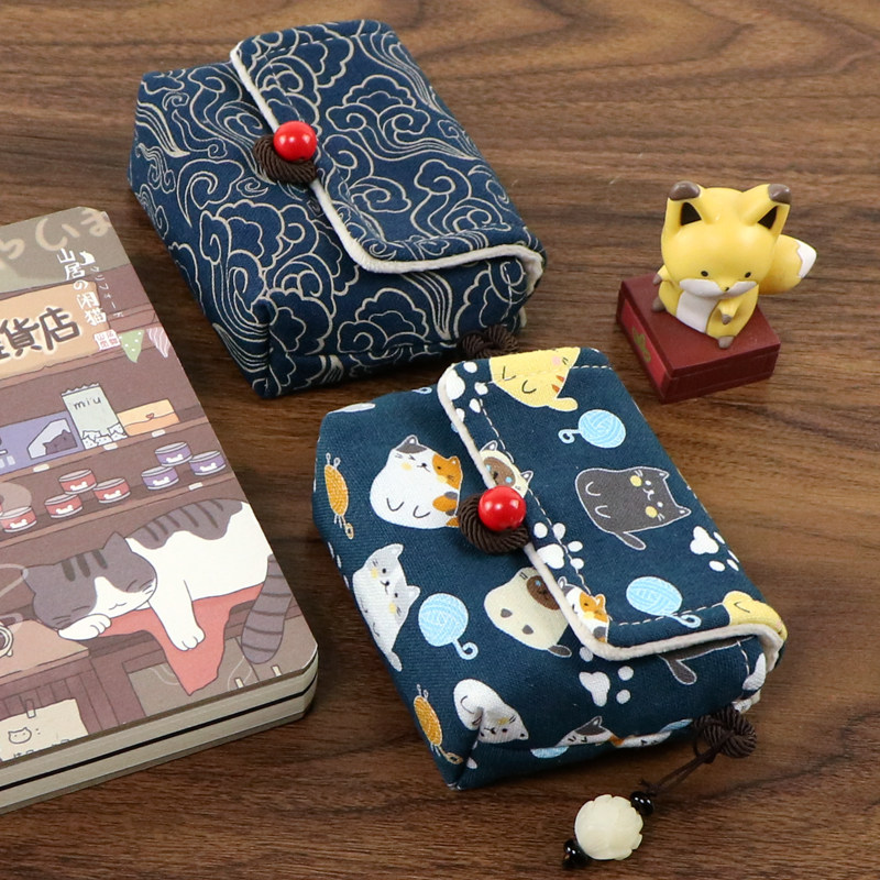 中国风适用飞利浦 Fidelio T1 无线蓝牙耳机充电盒保护套收纳袋包