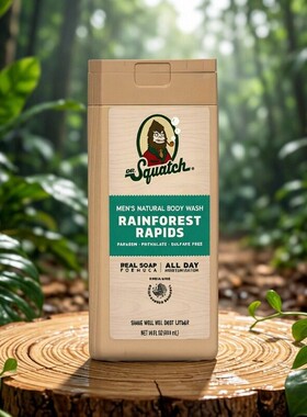 Dr. Squatch-仿佛置身于热带雨林 桉树鼠尾草雪松香氛滋养 沐浴露