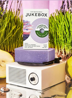 美国Dr. Squatch旗下JUKEBOX永恒薰衣草女士天然手工冷制沐浴皂