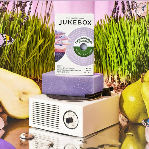 美国Dr. Squatch旗下JUKEBOX永恒薰衣草女士天然手工冷制沐浴皂