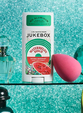 美国Dr. Squatch旗下JUKEBOX-天然无铝西瓜香女士腋下除臭棒持久