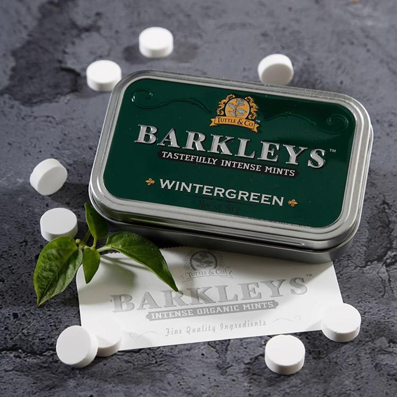 Barkleys-德国 生姜留兰香肉桂甘草茴香清新口气提神薄荷糖