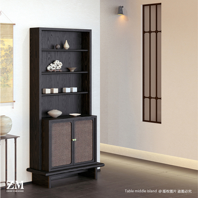 靠墙立柜展示台器皿文创展示架