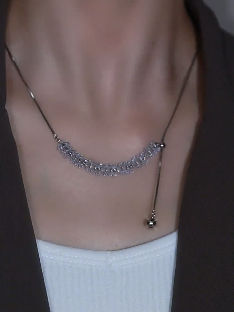 项链麦穗项链铜合金女性