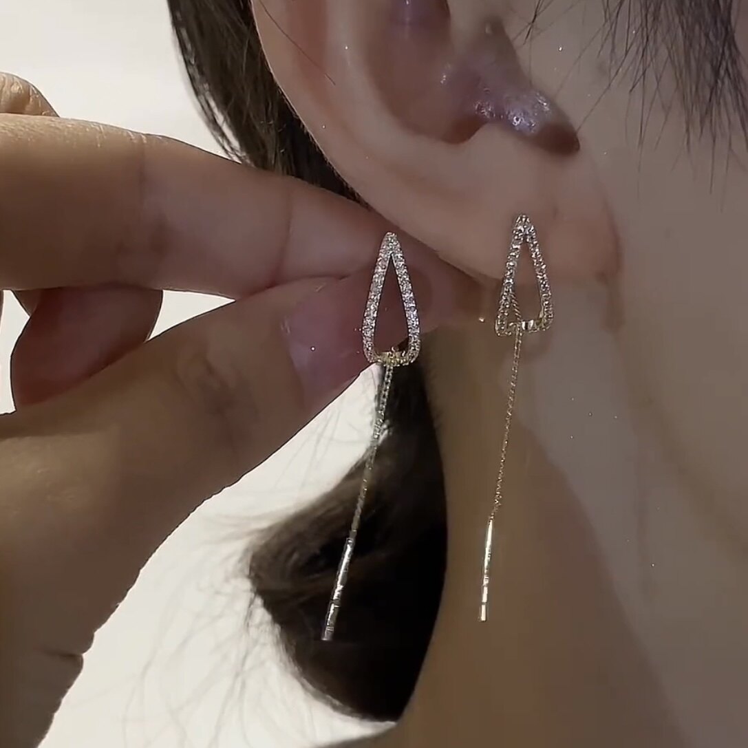 简约个性防丢设计感耳线