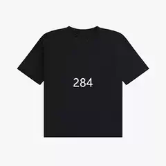 Subway Hooligan Ru284 Beach-Themed Limited Edition Short-Sleeved T-Shirt