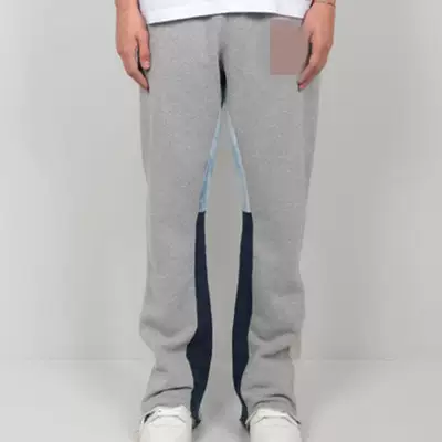 Gallery Dept. Painted Flare Sweat Pant 拼接抽绳卫裤 灰色 黑蓝  S-XL