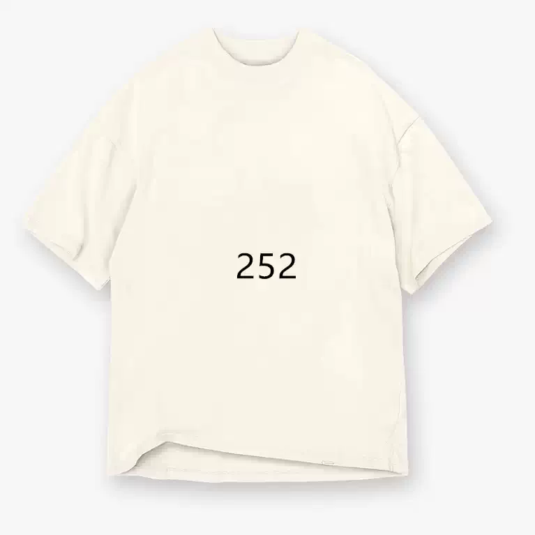 Represent Grand Vintage Hand Drawn T-Shirt 简约复古英文图案美式印花短袖t恤