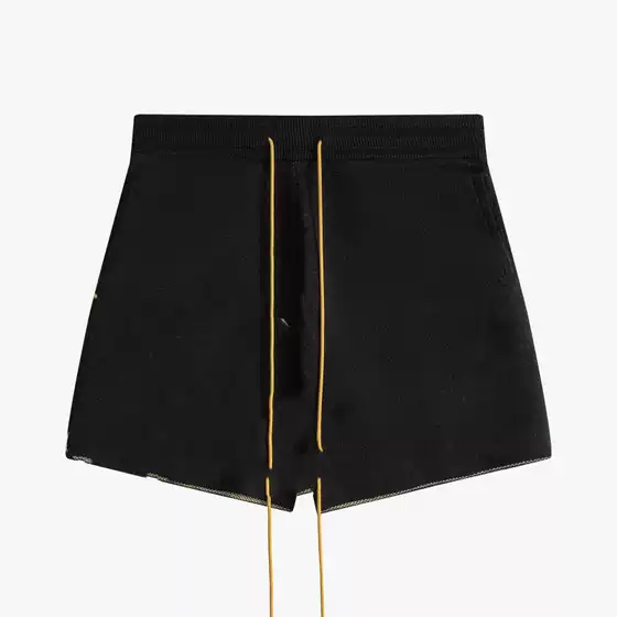 Subway Hooligan H8072 Jacquard Drawstring Wool Shorts