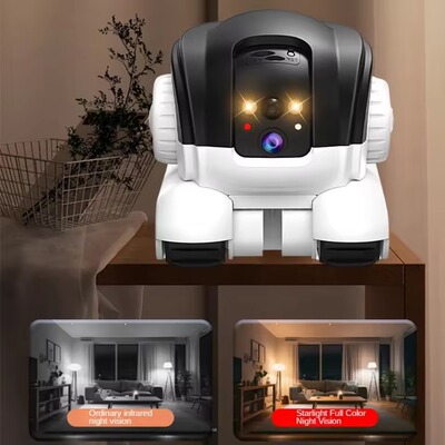 Pet Camera with Two Way Talk Function and Night Detection Robot Cameras for Home Security