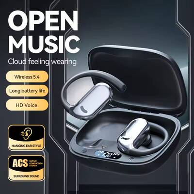 OWS Ear-Hook Bluetooth Headphones Wireless Noise Cancelling