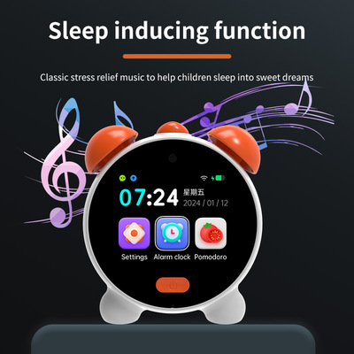 Smart Alarm Clock AI Learning Robot Children English Stories