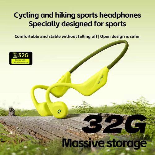 Open Bone Conduction Earphones 32G Sports Running Earphone