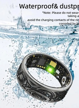 Smart Ring Heart Rate Blood Pressure Blood Oxygen Ring