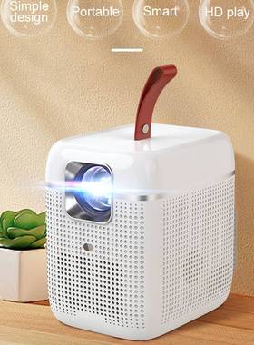 HD Projector Portable Android 11 Smart Mini Projector for Home Use 200 Lumens Model