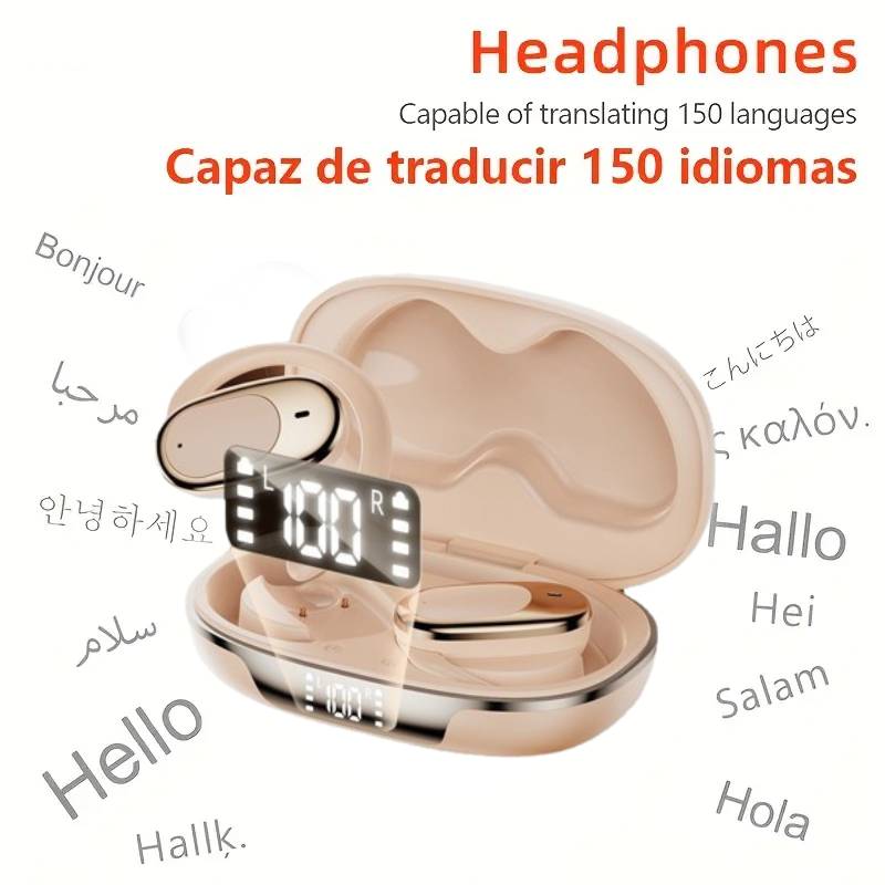 XG22 AI Translator Earbuds Headphones  Bluetooth Earphones图片