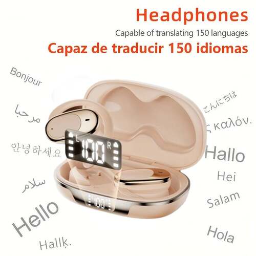 XG22 AI Translator Earbuds Headphones  Bluetooth Earphones