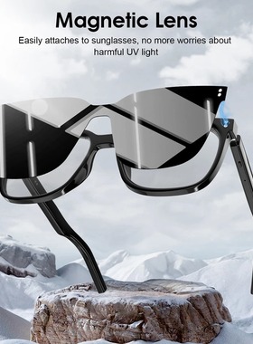 AI translator Glasses Magnetic Lens translation Sunglasses