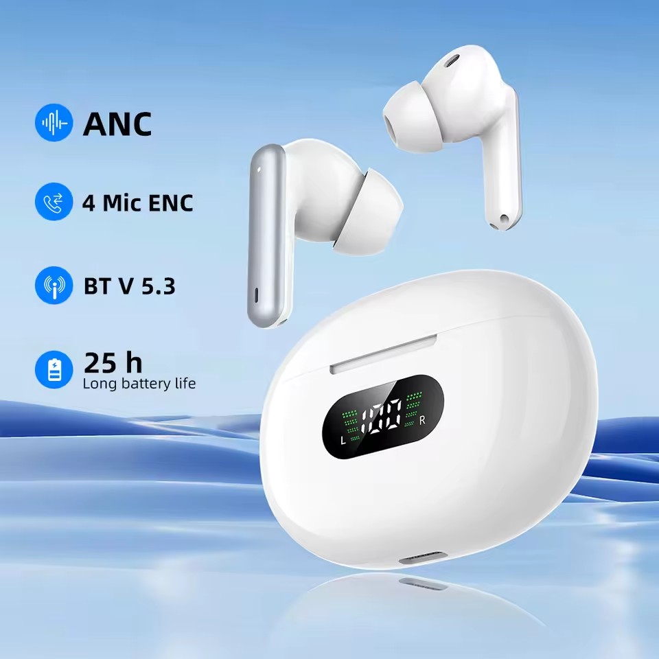 Wireless Earbuds Bluetooth 5.3 Earphones sports Headset Mic