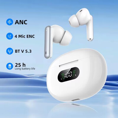 Wireless Earbuds Bluetooth 5.3 Earphones sports Headset Mic