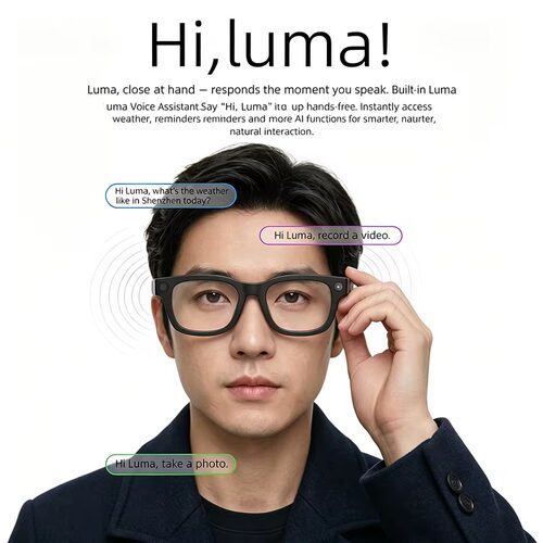 8MP Camera AI Smart Glasses video translation Sunglasses