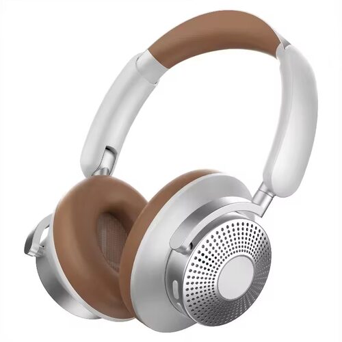 ANC+ENC wireless bluetooth headphone over headset earphones
