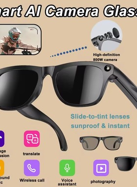 4k Smart AI Glasses Camera Photo Translation Smart Glasses