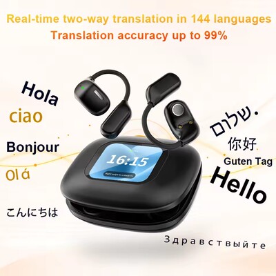 AI translation Bluetooth Headphones Translators Earphones