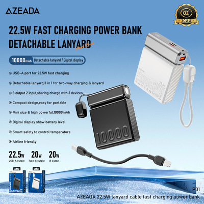 10000mA Super Fast Charging Power Bank Comes with A Small and Portable Power
