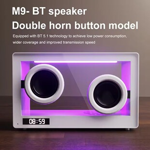 Card Wireless Speaker Support Transparent Speakers