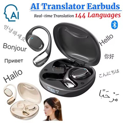 Languages Translator Earbuds Bluetooth Translation Earbuds