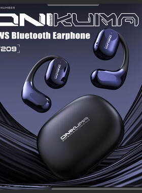 Wireless Headset Hanging Ear Gaming Earbuds Open Ear Clip