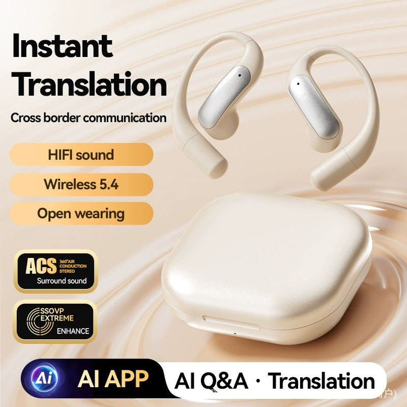 AI translator Headphones ANC Translation Earphone