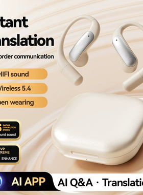 AI translator Headphones ANC Translation Earphone
