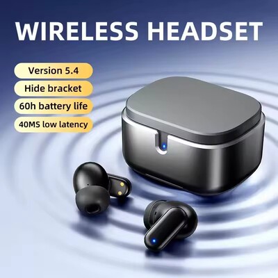 wireless Bluetooth earphones phone holder earbuds headphone