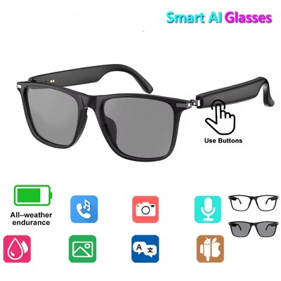 AI translator Smart Glasses Bluetooth Call Translate Glasses
