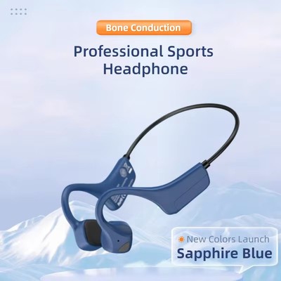 Bone Conduction Bluetooth Headphones Titanium Earphone