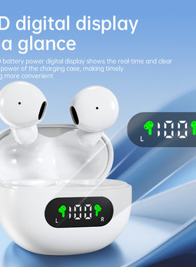 InEar Wireless Bluetooth Earbuds Digital Display Hi-Fi Sound