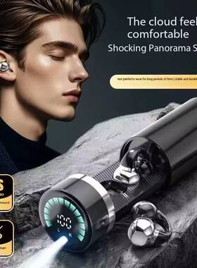 J09 Clip on Wireless Bluetooth Earphones Earbuds Headphone